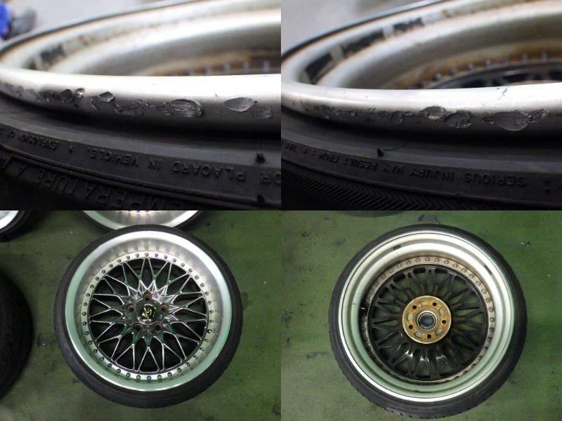 JDM Work VS-XV 189J -5B 10J +7D PCD114.3 5-lug deep rim 97mm aluminum No Tires - Image 4
