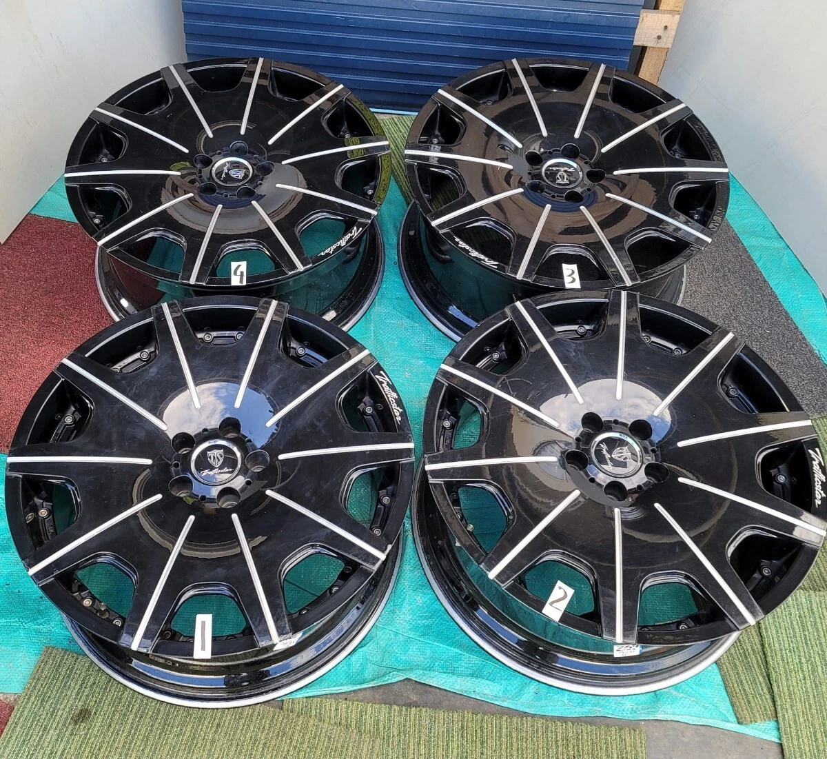 JDM Superb Trafficstar Traffic Star Wheels 20-inch 8.5J +35 PCD114.3 5 No Tires