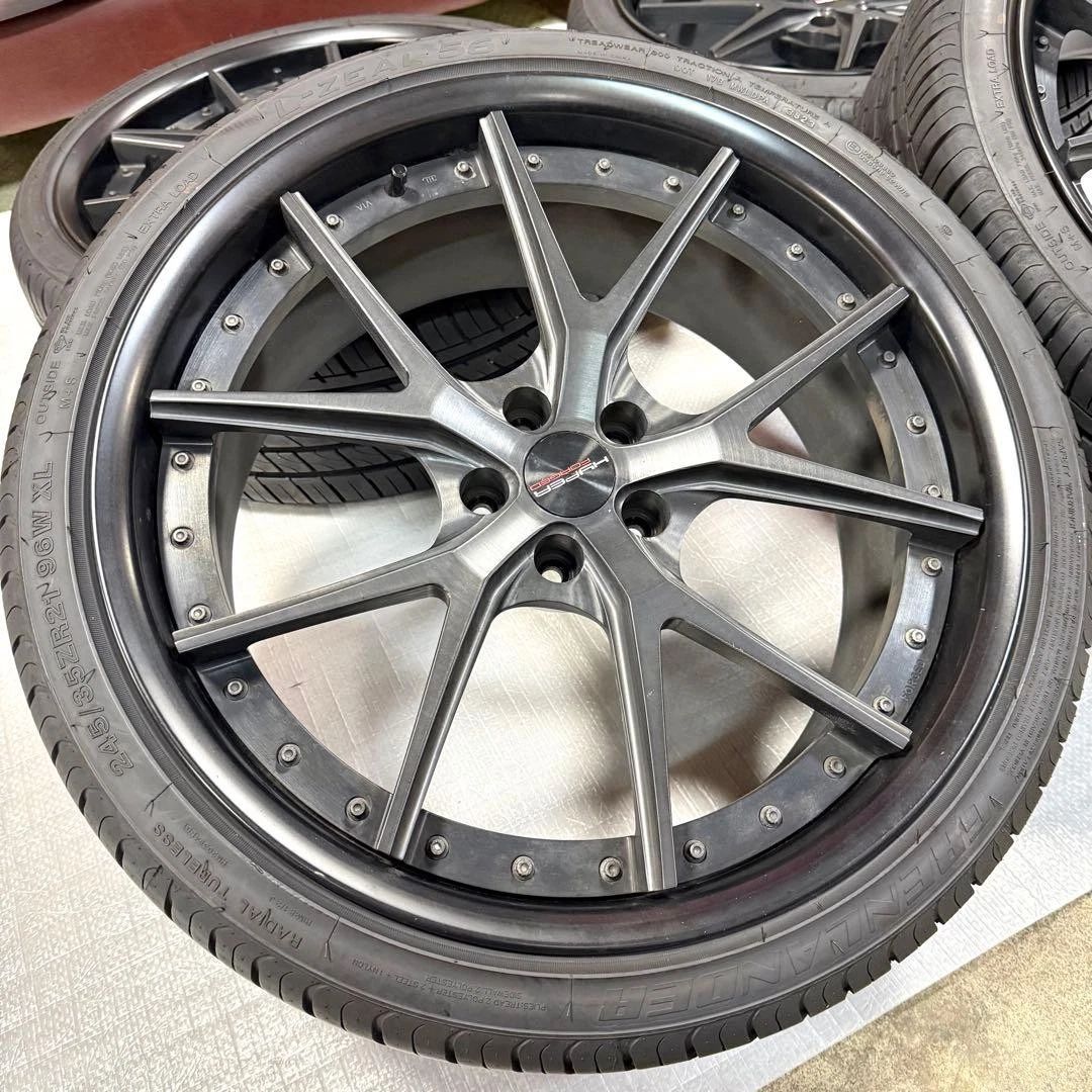 JDM BC FORGED HF-LC5 forging 21pcd112 No Tires - Image 8