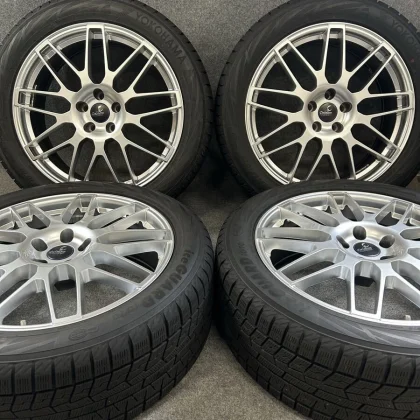 JDM 235/50R20 Yokohama/iceGUARD/iG70 tires 2023 Weds Delmore 208J +35 No Tires