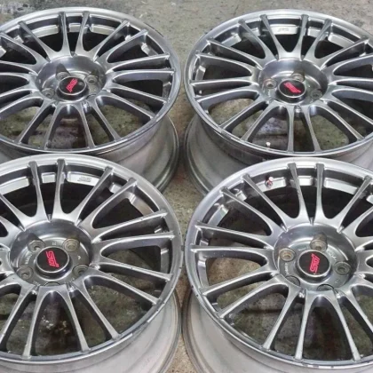 JDM Forged Subaru BBS RV739 WRX STI genuine OP 18in 8.5J +55 PCD114.3 No Tires