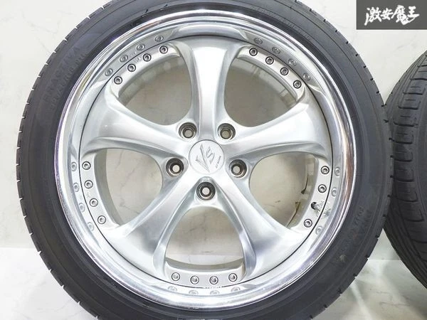 JDM Rare/Out of Print WORK VS-KF 188.5J +45 5-Lug PCD114.3 Wheels 225/ No Tires - Image 4