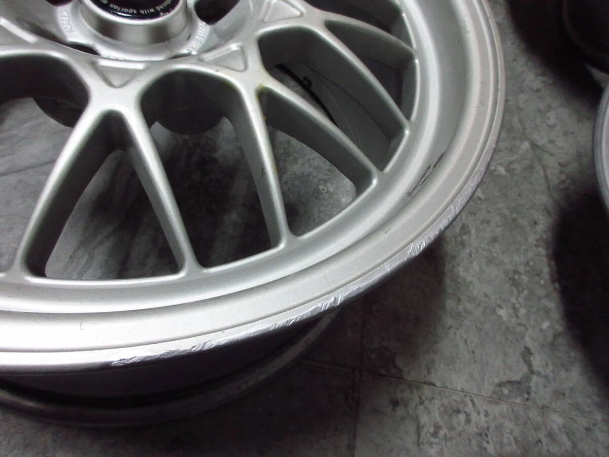 JDM Nissan Skyline GT-R BNR32 V-Spec II genuine BBS wheels 17 NISMO V- No Tires - Image 8