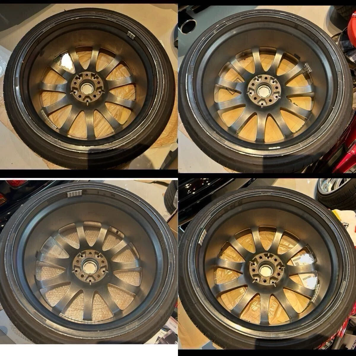 JDM Carlson 1/11 20-inch 8.5j+40 9.5j+40 Rare Deep Rim PCD114 Celsior No Tires - Image 7