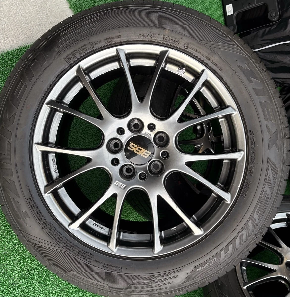 JDM forgingBBS RE-V with 99% Japanese tires for 40 Alphard 40 Vellfire No Tires - Image 6