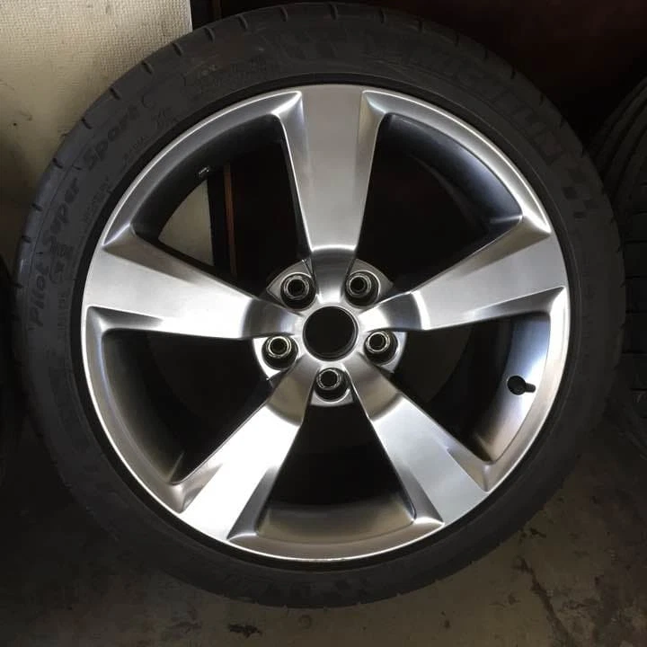 JDM Subaru Impreza WRX STI genuine wheels No Tires - Image 3