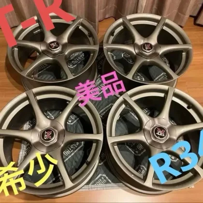 JDM Rare R34 Genuine Wheels 4Book Nissan NISSAN No Tires