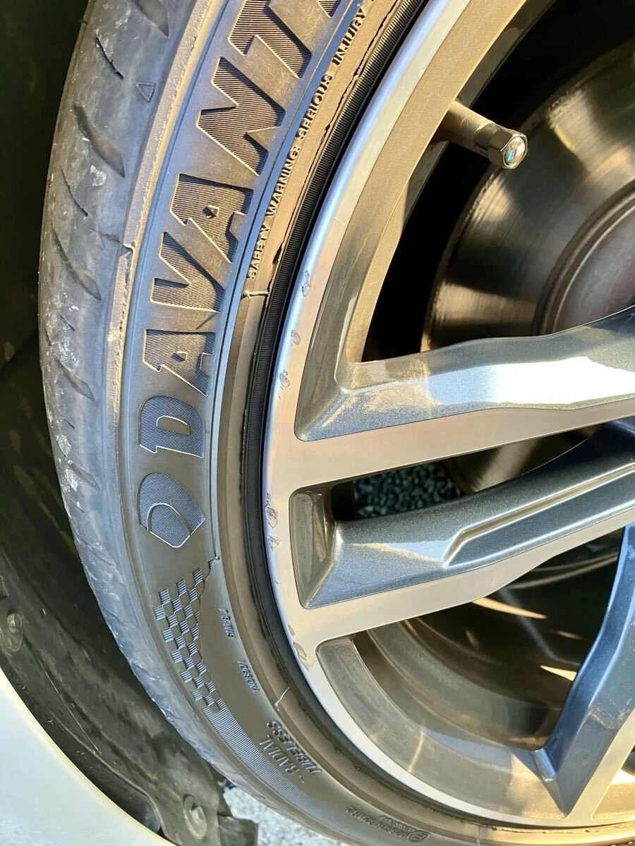 JDM BMW 704M 19" Tire & Wheel Set 4-Pack 3.4 Series PCD 120 for F30 F3 No Tires - Image 8