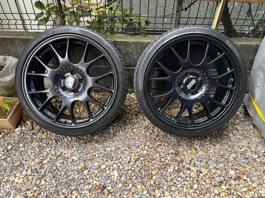 JDM BBS Germany CH-R 19 tires with Pirelli P-Zero set No Tires - Image 2