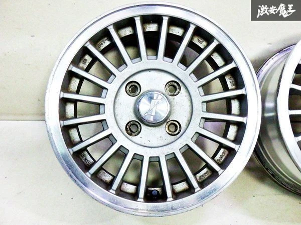 JDM Genuine Nissan DR30 late model R30 Skyline standard wheels 4-wheel No Tires - Image 2