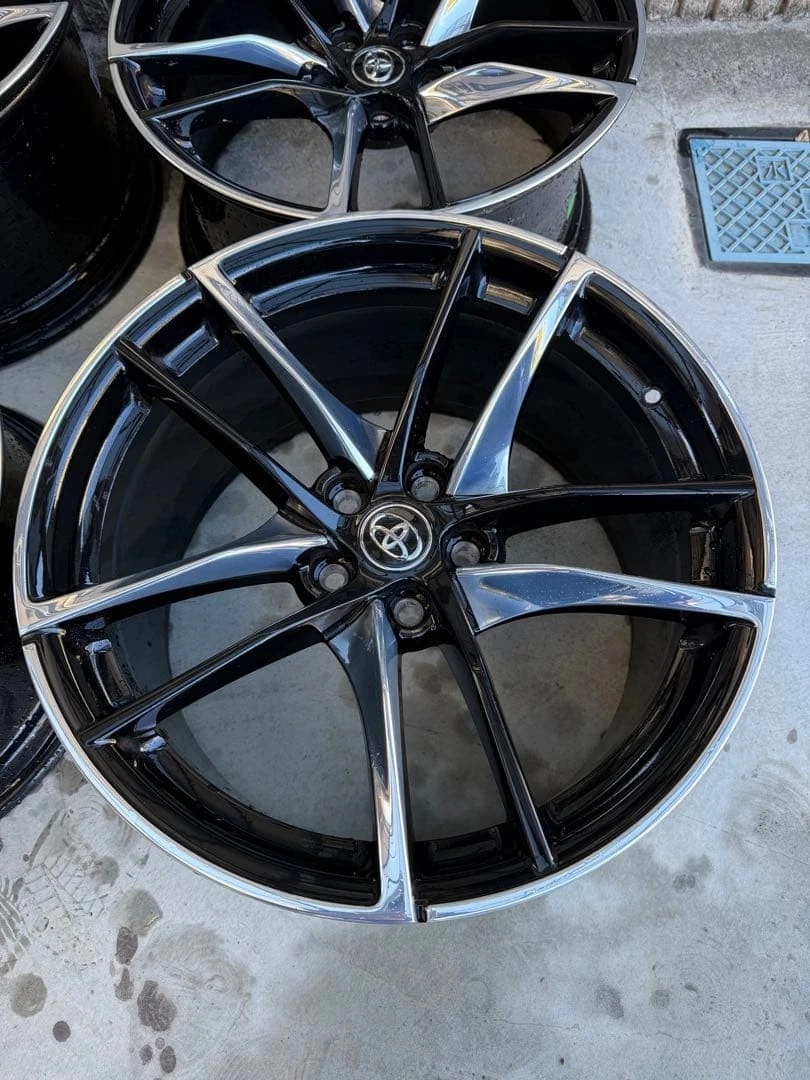 JDM Toyota GRsupra genuine wheels 4Book 10j 9j No Tires - Image 4