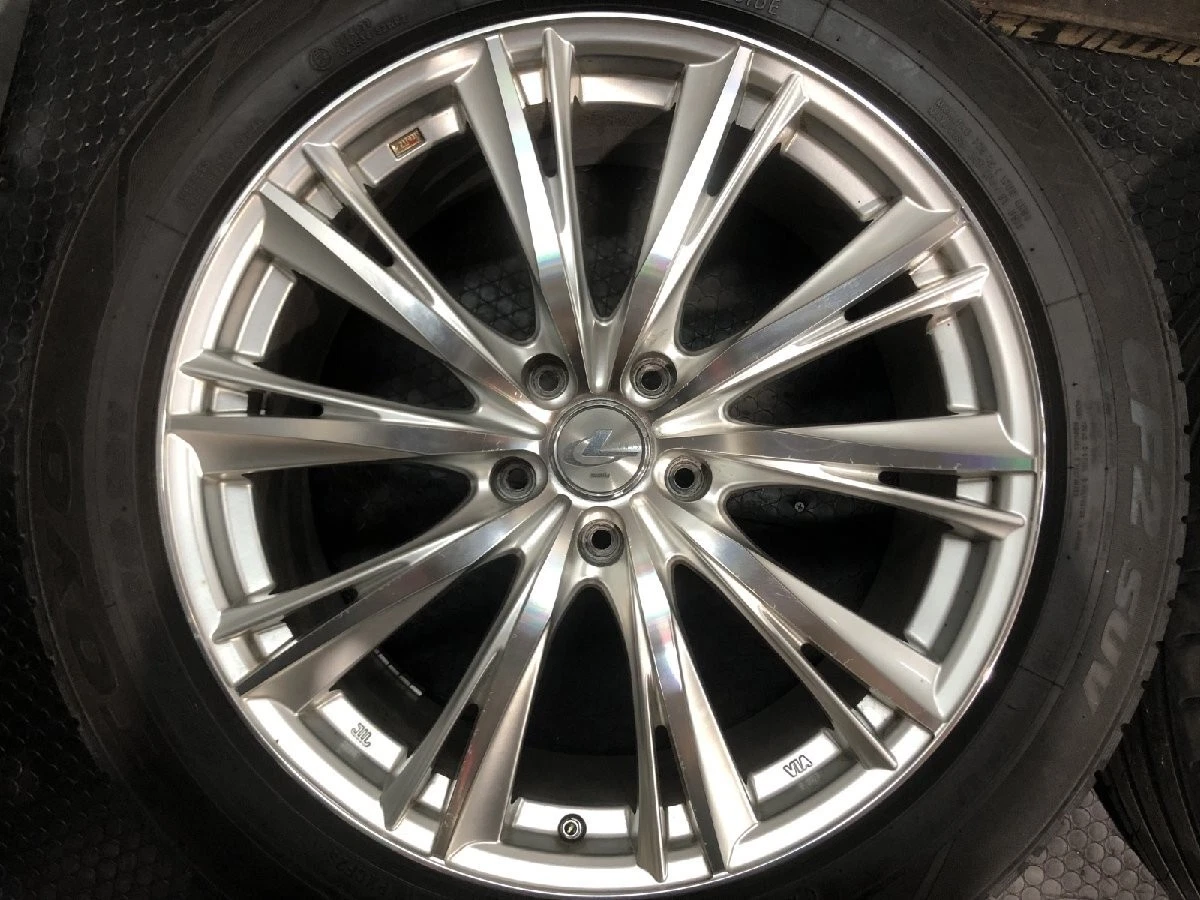 JDM TOYO PROXES CF2 SUV 225/55R19 Summer tires Weds LEONIS Leonis 198J No Tires - Image 4