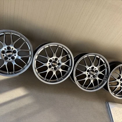 JDM Excellent Condition BBS RG-R Diamond Black RG791 112 8J+50 Ultra L No Tires