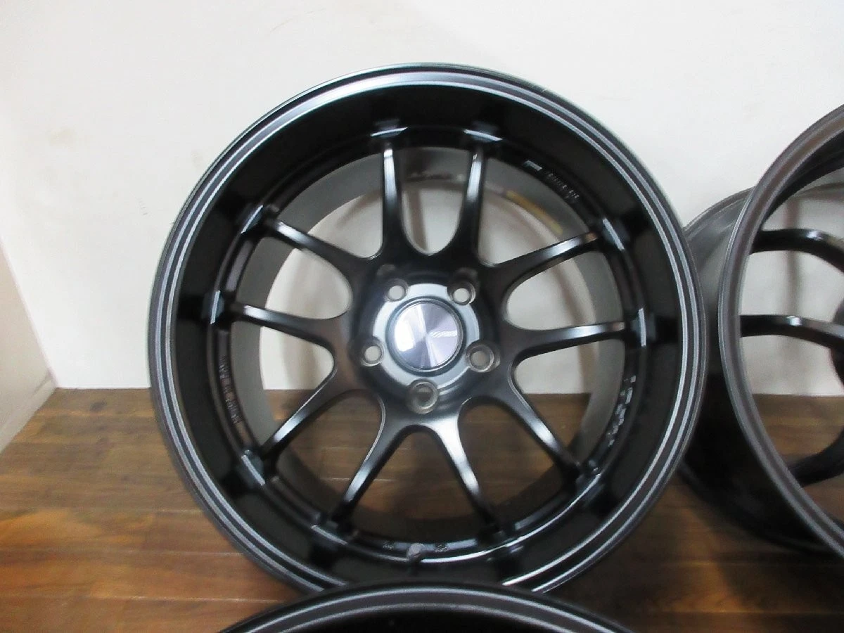 JDM ・ Enkei PF01EVO 17in 9.5J +12 5-hole PCD114.3 wheels for custom ca No Tires - Image 2