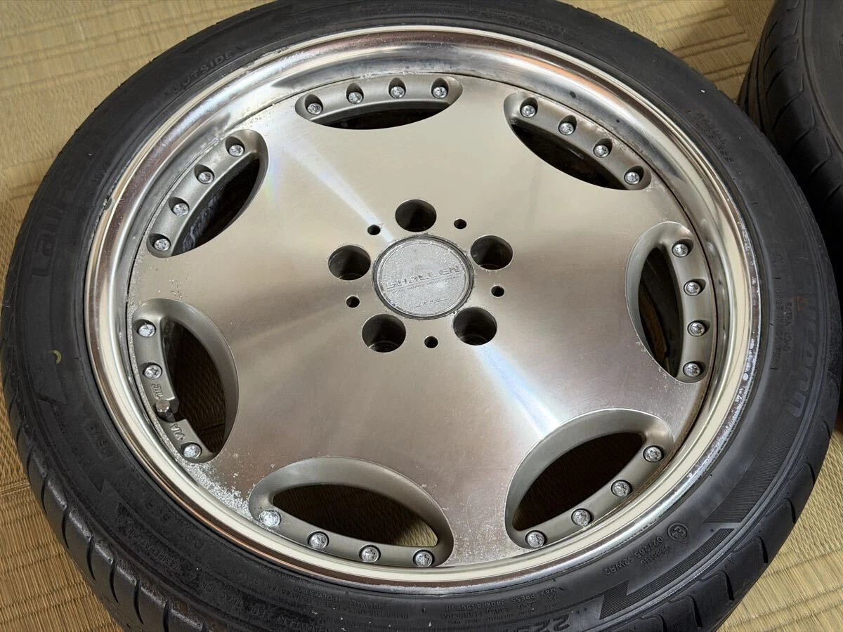 JDM AME SHALLEN 18-inch wheels PCD 114.3 7.5J +48 offset 5-lug 225/40/ No Tires - Image 5