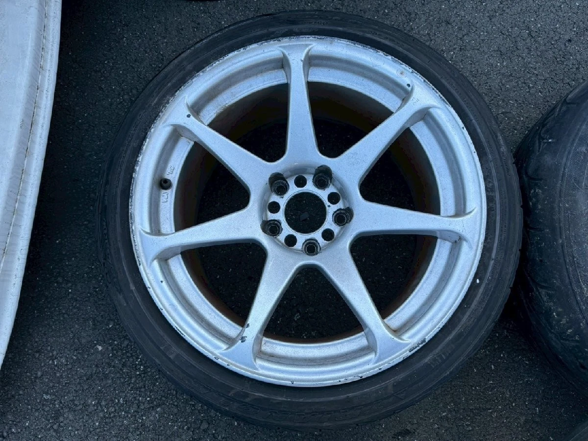 JDM DOALL CST ZERO1 HYPER 17-inch 9.5J+15 5h114.3 4-Pack Set with Tire No Tires - Image 5