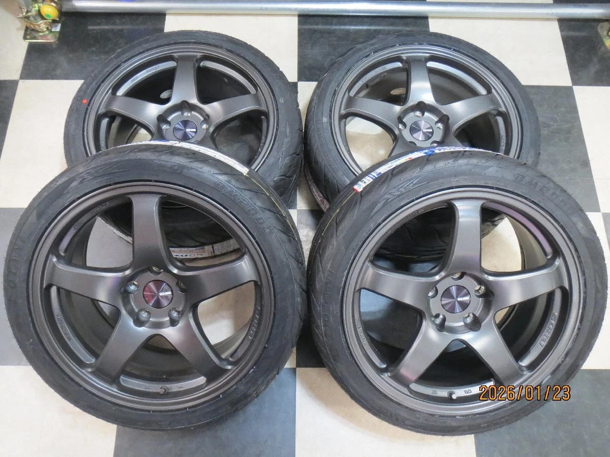 JDM ENKEI PF05 wheels for 2018 Skyline WRX GR Yaris FD2 9J +38 / 9J +4 No Tires