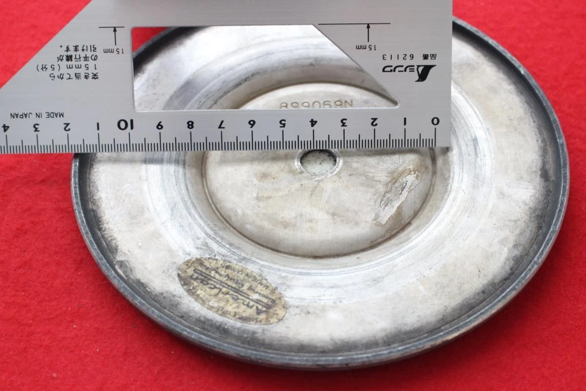 JDM 1 sheet American Racing aftermarket used wheel center plate center No Tires - Image 8