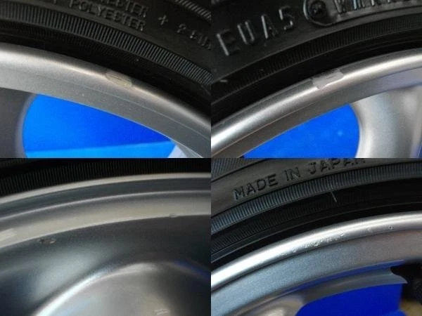 JDM H Mazda NB Roadster Genuine 156.0J +40 4H PCD100 GOODYEAR LS2000 1 No Tires - Image 6