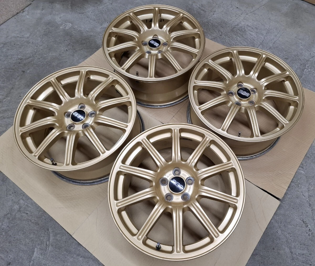 JDM Subaru Impreza WRX STI BBS 4wheesl 17x7.5+53 5x100 Legacy BRZ Forester - Image 6
