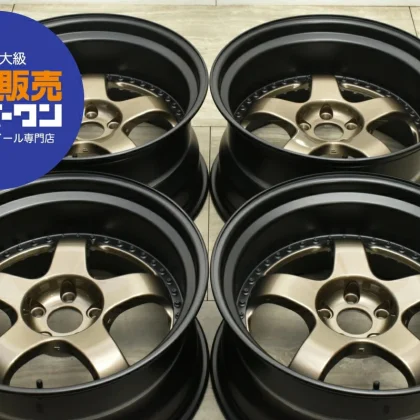 JDM Used WORK Meister S1 3-piece 4-piece set 2010.0J x 20-19 A disc 11 No Tires