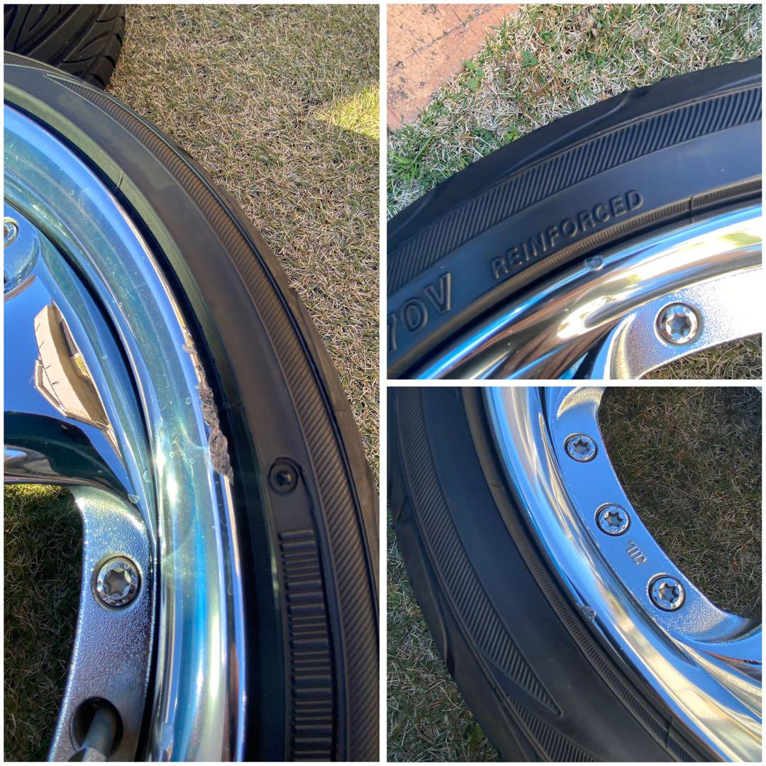 JDM WORK VS-KF 4Wheels no tires 16x5.5+45 4x100 - Image 8