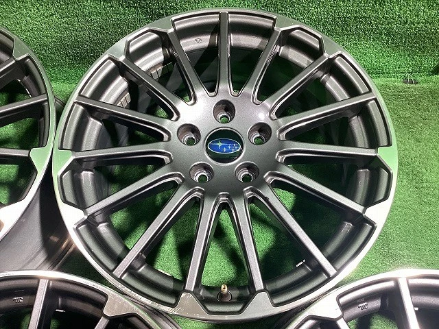 JDM Genuine Subaru Levorg STI Sports 18-inch Aluminum Wheels 7.5J +55 No Tires - Image 3