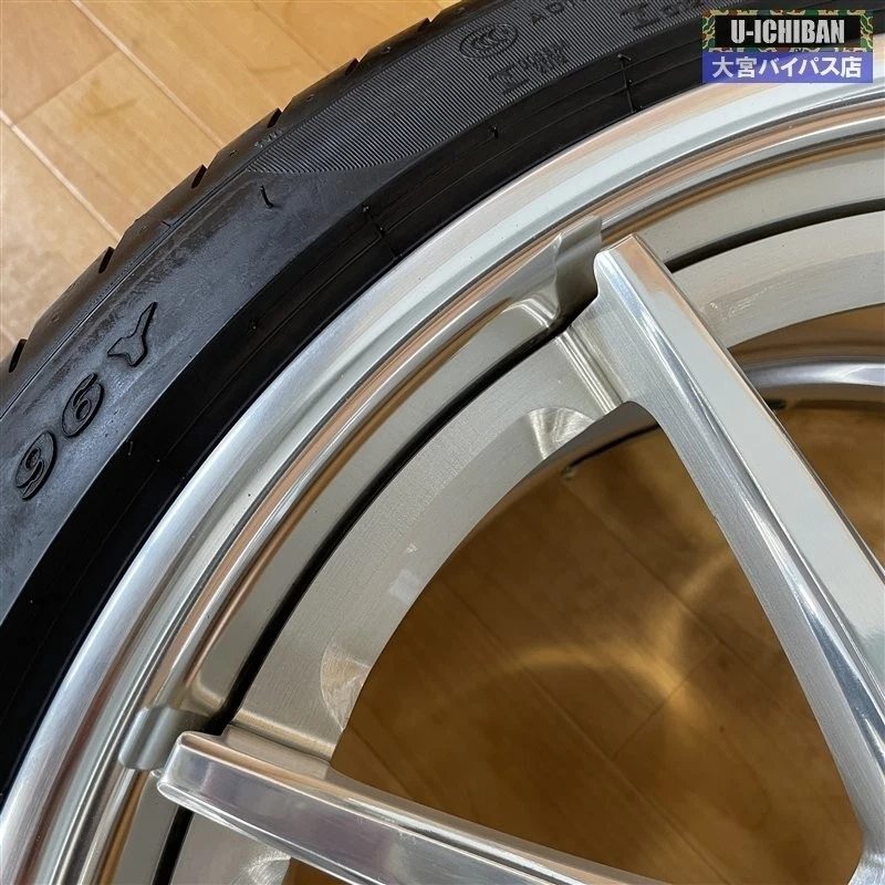 JDM TWS WS10 8.0J 19+45 & 9.0J 19+47 5H 112 & P-ZERO 225/40R19 1993Y 2 No Tires - Image 9