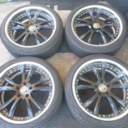 JDM "psi" SSR TANABE VIENNA MERISIA 198J +45 x 2 198.5J +40 x 2 + Yoko No Tires