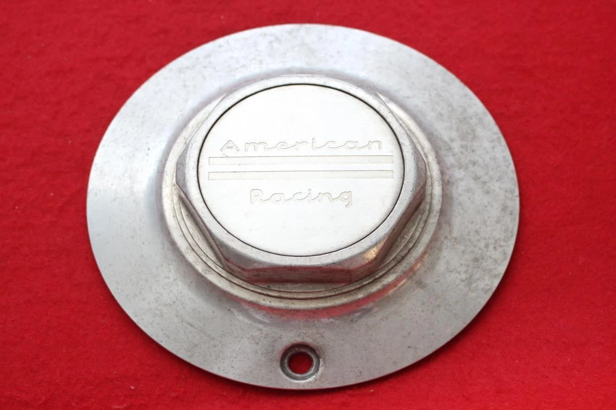 JDM 1 sheet American Racing aftermarket used wheel center plate center No Tires