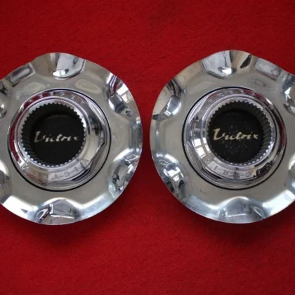 JDM 2 RAYS VOLK Racing Viritrix Aftermarket Wheel Center Caps Center C No Tires