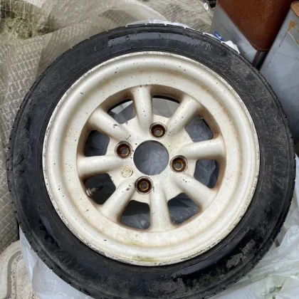 JDM RS Watanabe 4-Book Tire Set Mini Cooper No Tires