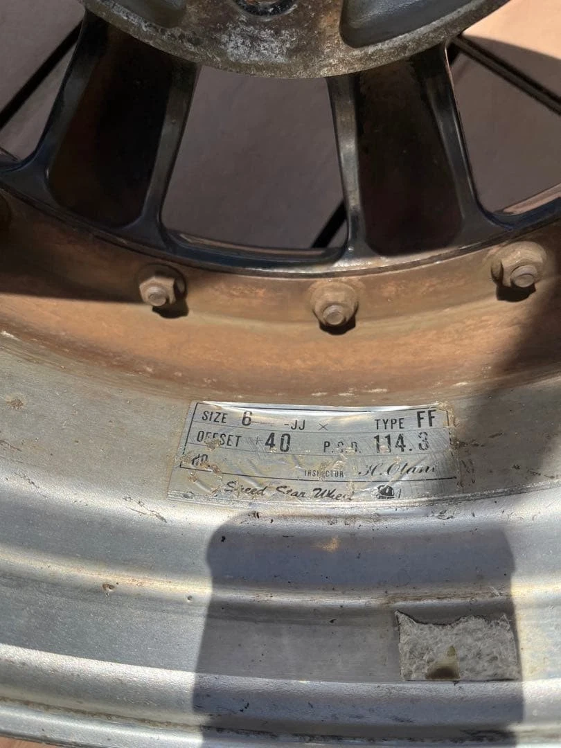 JDM SSR Watanabe RS-8 14-inch 114.3/4-hole 4-book set No Tires - Image 6