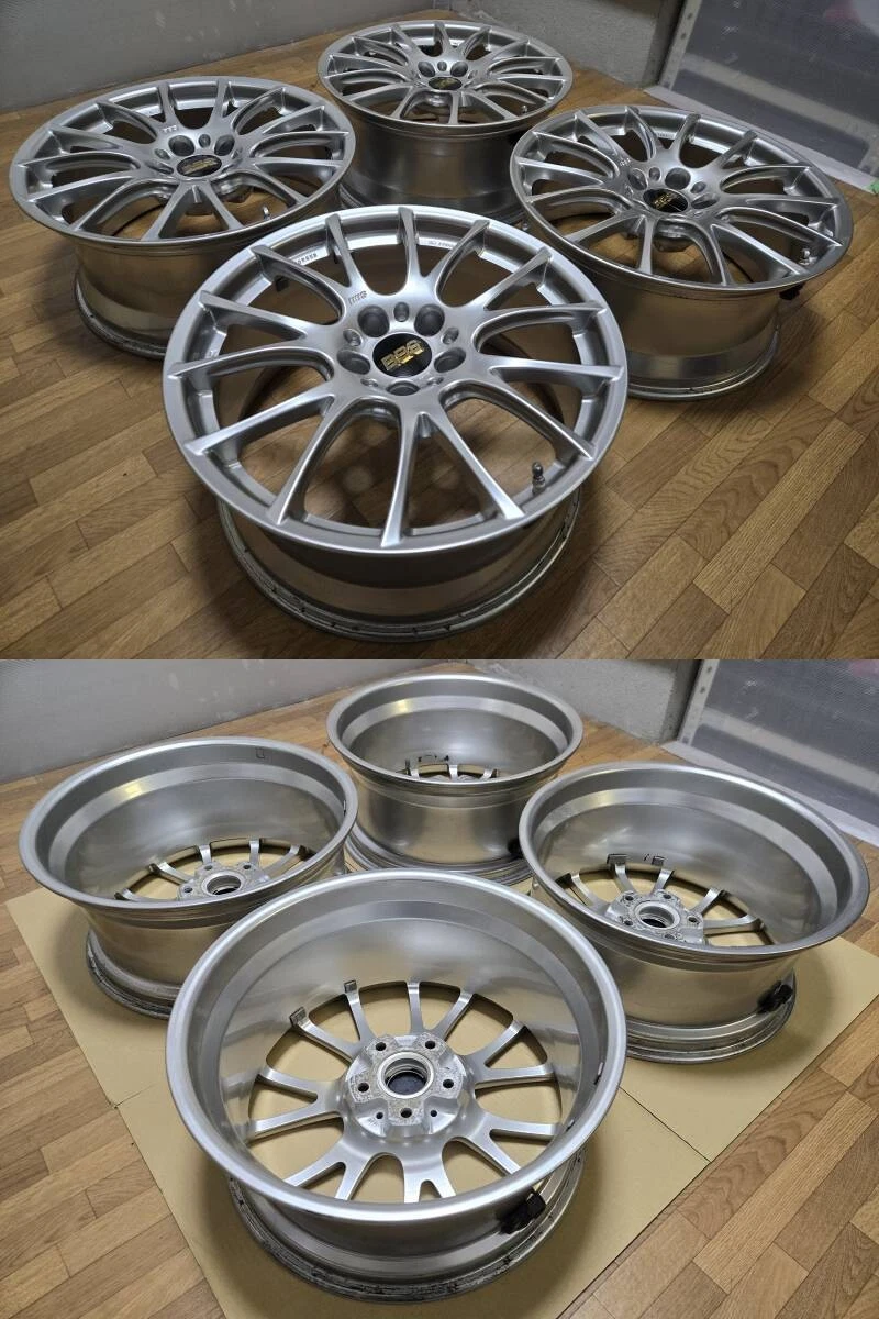 JDM Super 198.5J +32 PCD120 BBS RE-V RE044 forging PFS Φ60mm lexus LS6 No Tires - Image 7