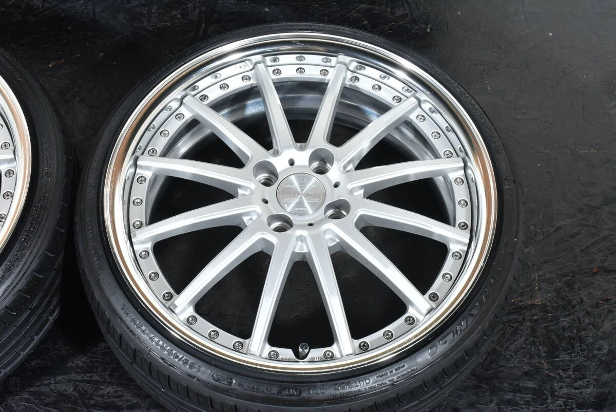 JDM WORK Resultado 17-inch PCD100 6.5J +40 WANLI SPORT MACRO SA301 wit No Tires - Image 5