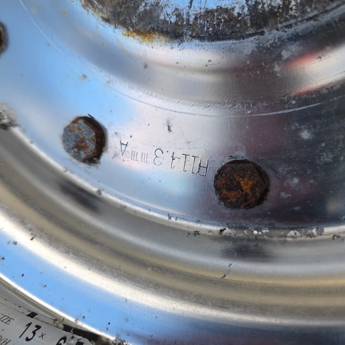 JDM Speedster Mark 1 13-inch pcd114.3 SSR Mk1 from Iwate rare size No Tires - Image 9