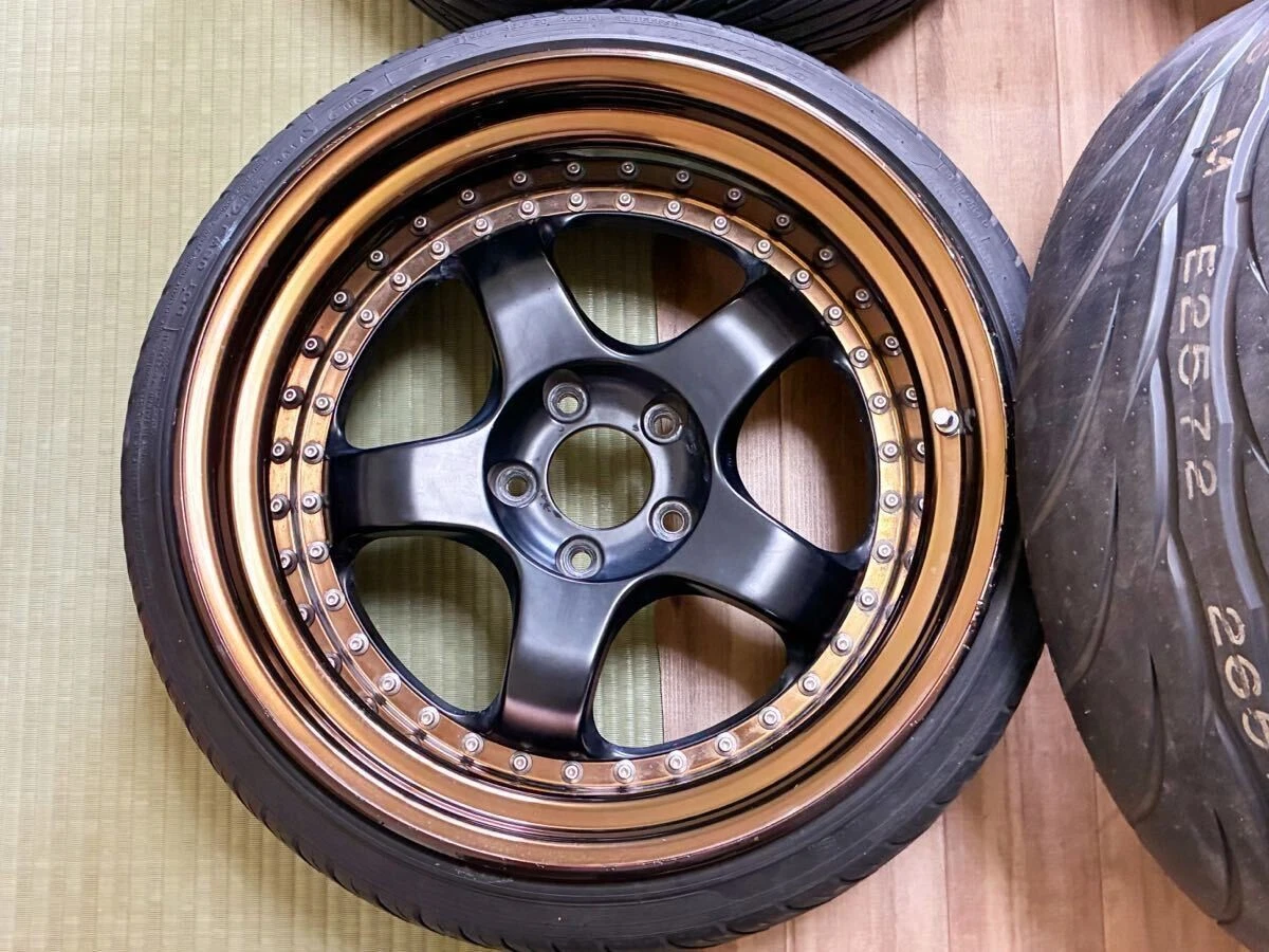 JDM WORK Meister S1 1810J 12J Fairlady Z Z33 Z34 Skyline GTR BNR34 R35 No Tires - Image 5