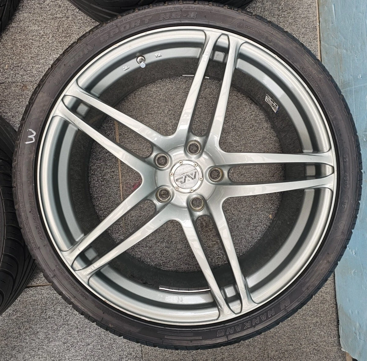 JDM Ultra-lightweight flow-formed AVS Model 5 wheels 18-inch 8J+38 and No Tires - Image 4