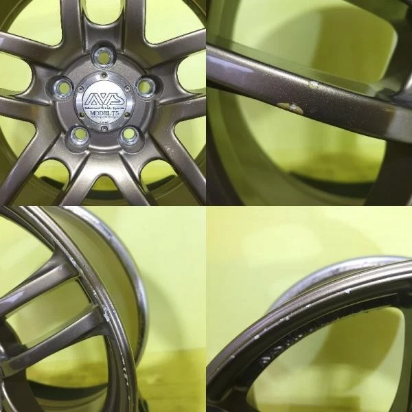 JDM Used 86 Prius 215/45R17 Dunlop LE MAN V+ tires on Yokohama AVS MOD No Tires - Image 3