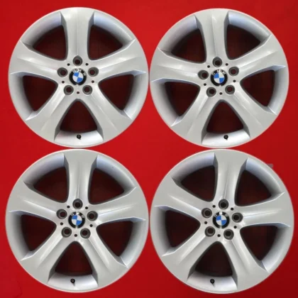 JDM Set of 4 Used BMW X6 Genuine Star Spoke styling258 Aluminum Wheels No Tires