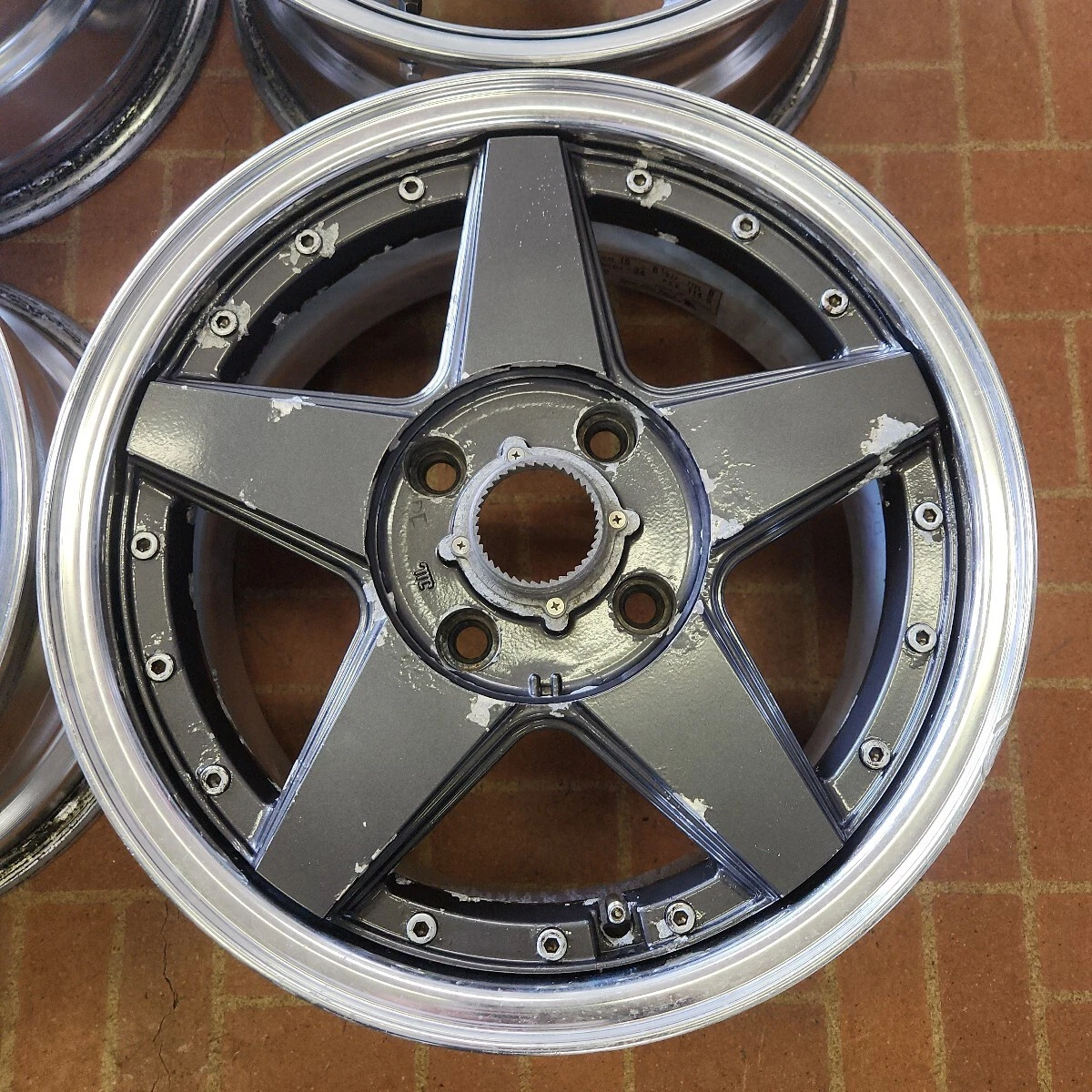JDM Old car: SSR 15-inch 6.5J +25/+34 4H-114.3 Used Individual Wheels< No Tires - Image 5