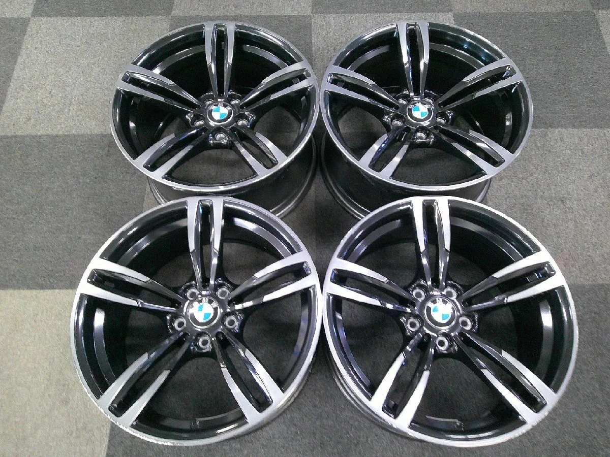 JDM BMW M2 genuine double spoke styling 437M F87 19x9.0J +29 10.0J +40 No Tires - Image 2