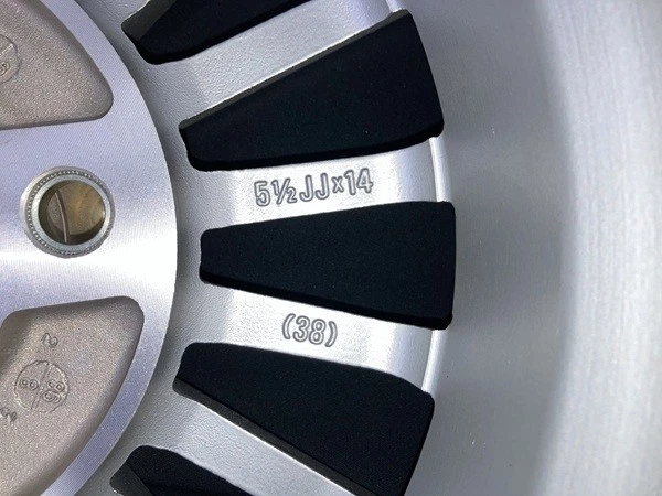 JDM B6 Old Car Wheels GAZEBO 4Book Set Discontinued Aluminum Wheels 14 No Tires - Image 7