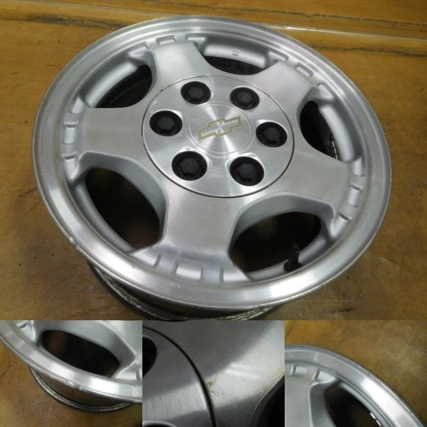 JDM 16-205 Rare Chevrolet Astro genuine 16in 7J +31 PCD 139.7-6H whee No Tires - Image 6