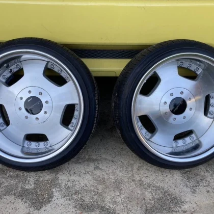 JDM WORK Euroline DH 158J -18 A-disc 2-pack deep rim WORK No Tires