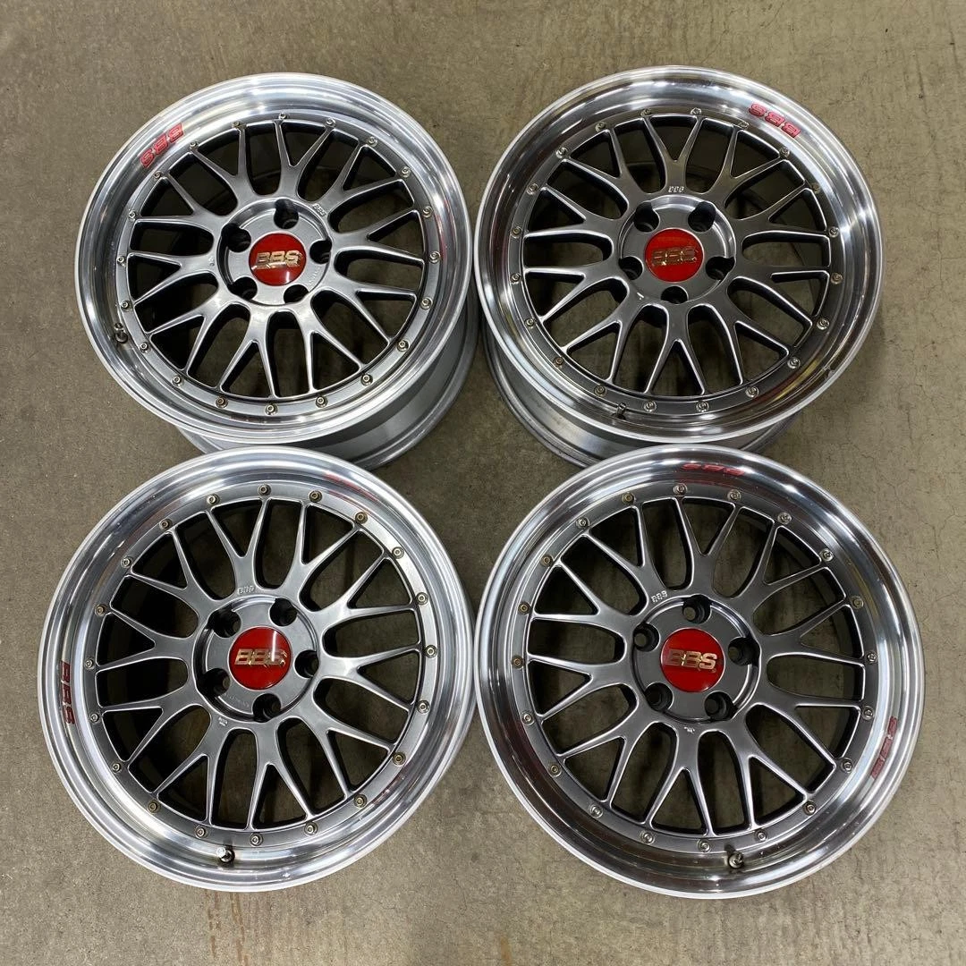 JDM BBS LM Wheel 4-Book Set 8J x 18 +35 5/114.3 No Tires