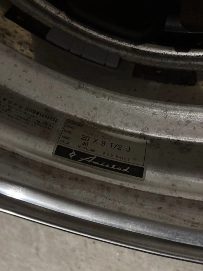 JDM Amistad SERENO 20 Big width. No Tires - Image 6