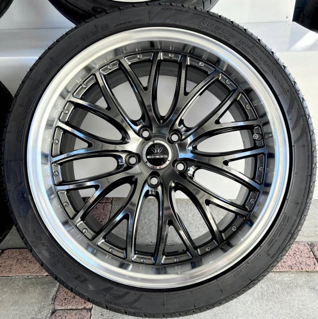 JDM 632 Roxani Multi Forchetta MS3crown 19 Mesh No Tires - Image 5