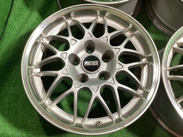 JDM Nissan Genuine Option BBS CG26 16-inch Aluminum Wheels 7J +40 5H P No Tires - Image 4