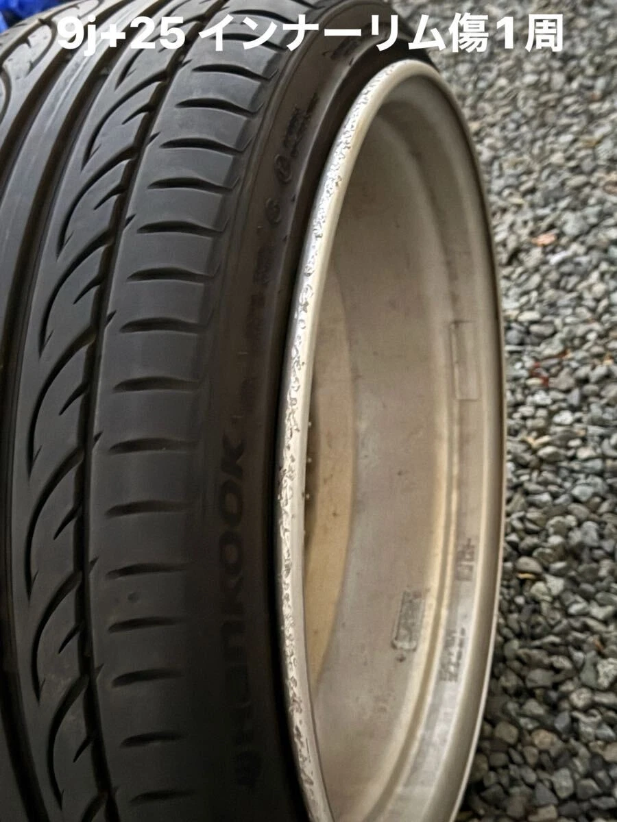 JDM Work Meister M1 199j+25 10j+25 wheels with different front and rea No Tires - Image 9